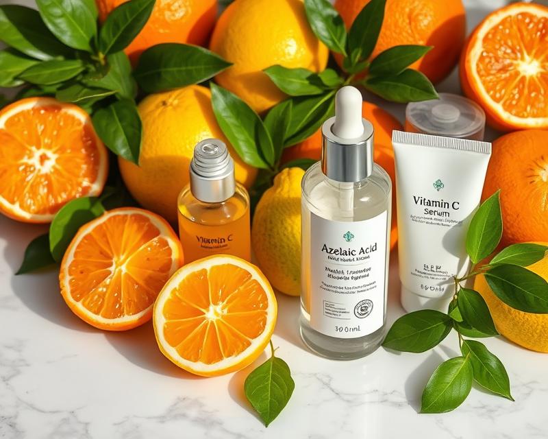 Kwas azelainowy i witamina c — najlepsze praktyki: łączenia, częstotliwość, błędy